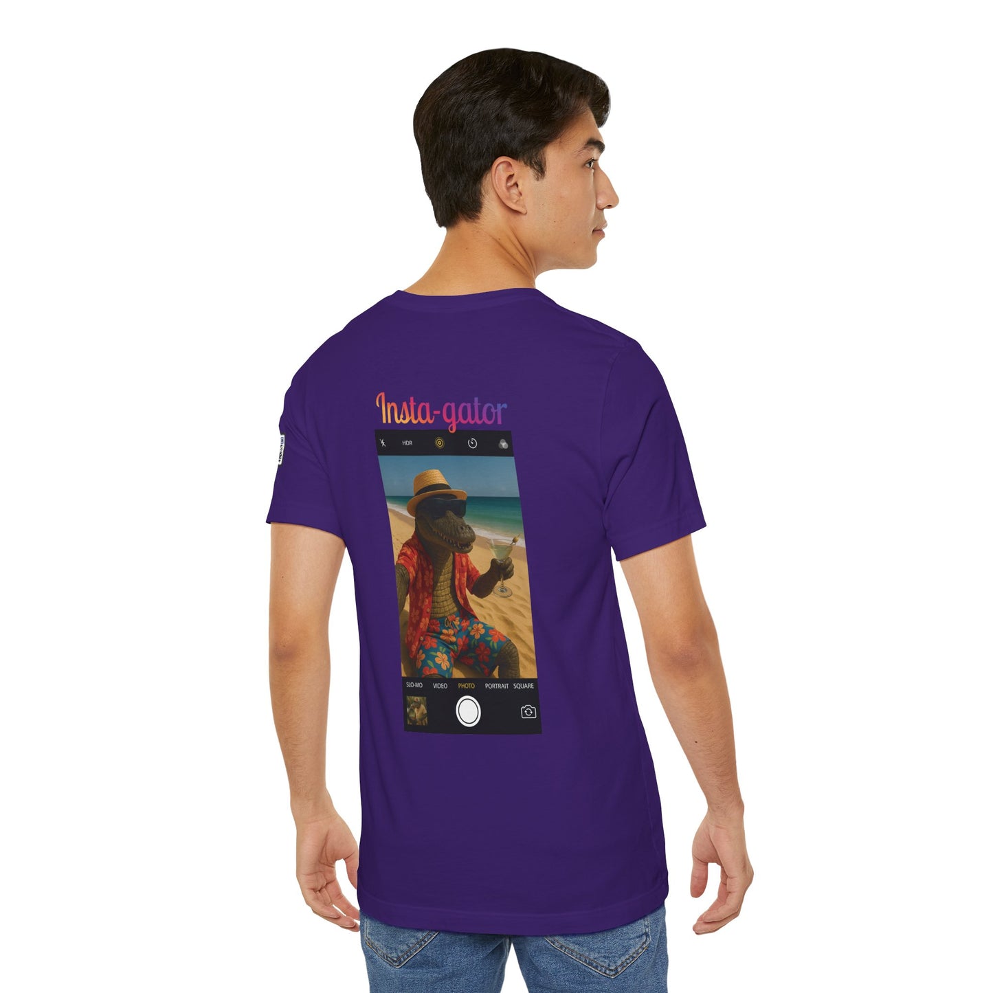 Insta-Gator Fun Unisex T-Shirt Style 2