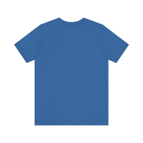 Unisex blue motivational t-shirt, breathable and stylish, part of the F.I.R.E. Movement.