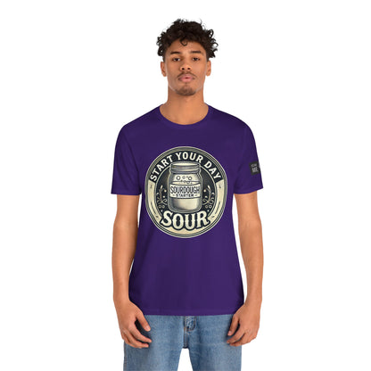 Start Your Day Sour Sourdough Starter Unisex shirt,