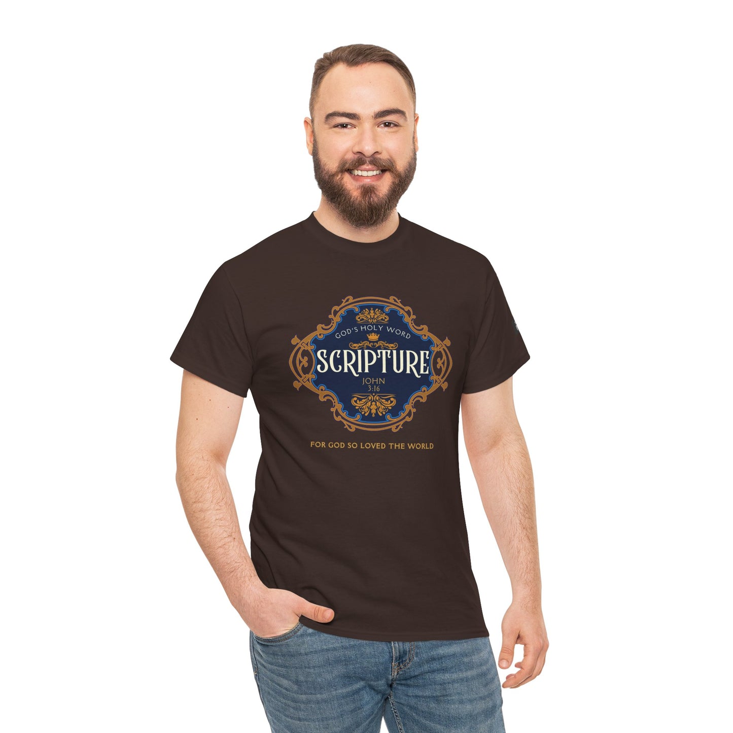 Scripture Collection – John 3:16 “For God So Loved the World” T-Shirt