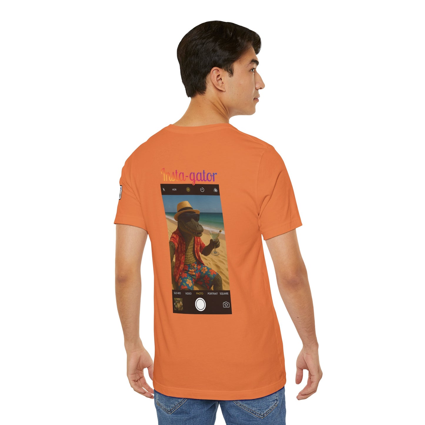 Insta-Gator Fun Unisex T-Shirt Style 2