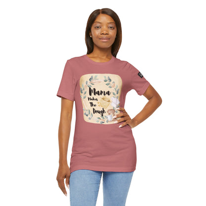Momma Makes The Dough Short Sleeve Funny Cooking Shirt