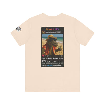 Insta-gator Fun Unisex T-Shirt Style 1