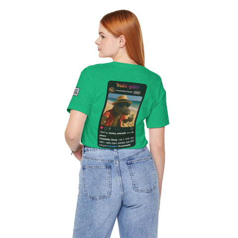 Insta-gator Fun Unisex T-Shirt Style 1