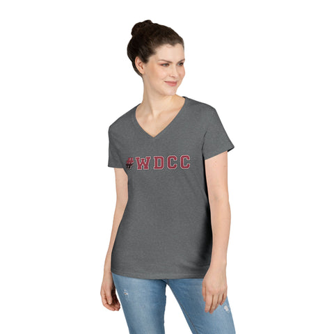 Stylish V-Neck T-Shirt with 
