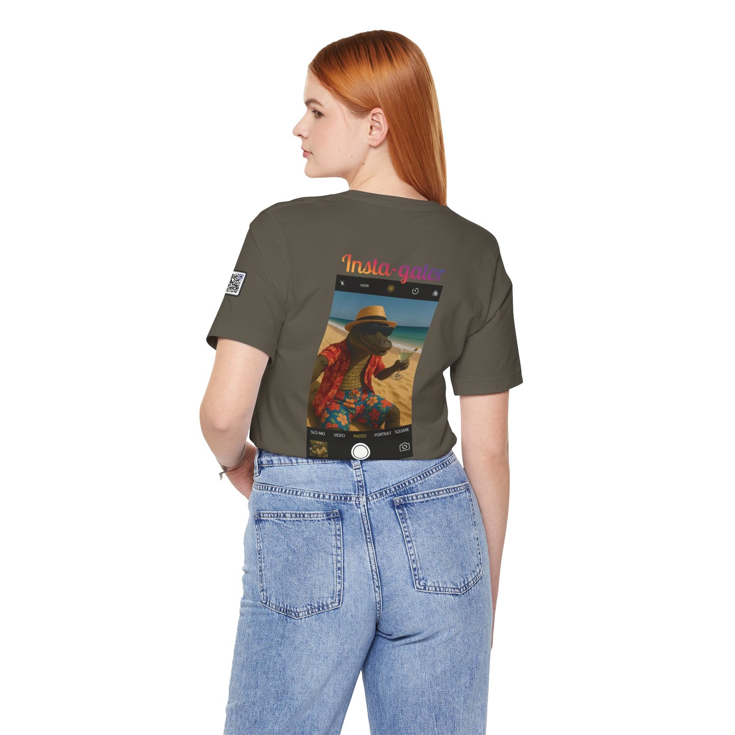 Insta-Gator Fun Unisex T-Shirt Style 2