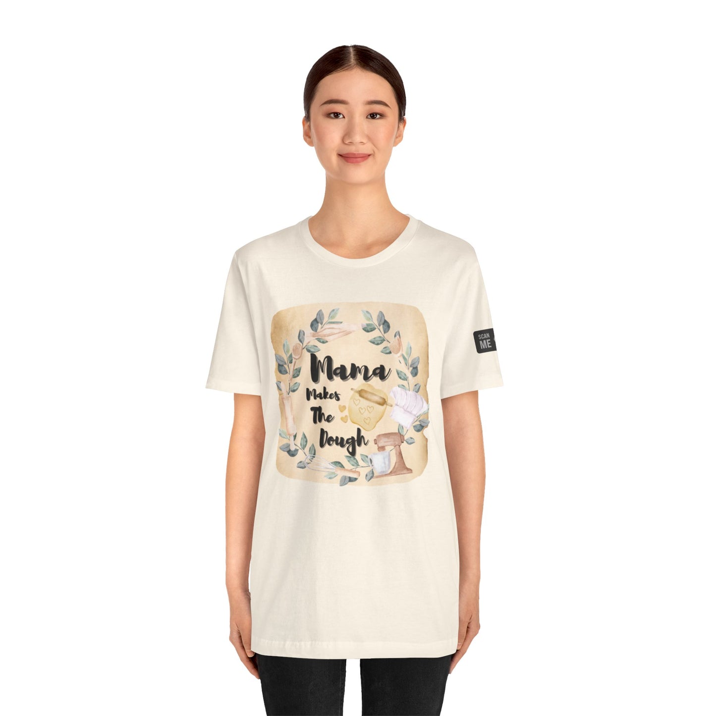 Momma Makes The Dough Short Sleeve Funny Cooking Shirt