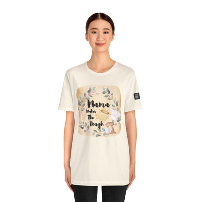 Momma Makes The Dough Short Sleeve Funny Cooking Shirt