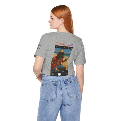 Insta-Gator Fun Unisex T-Shirt Style 2