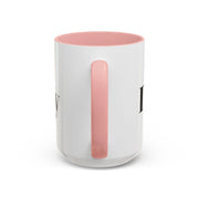 Motivational Accent Coffee Mug with pink handle and interior, features "Do It Today" design.