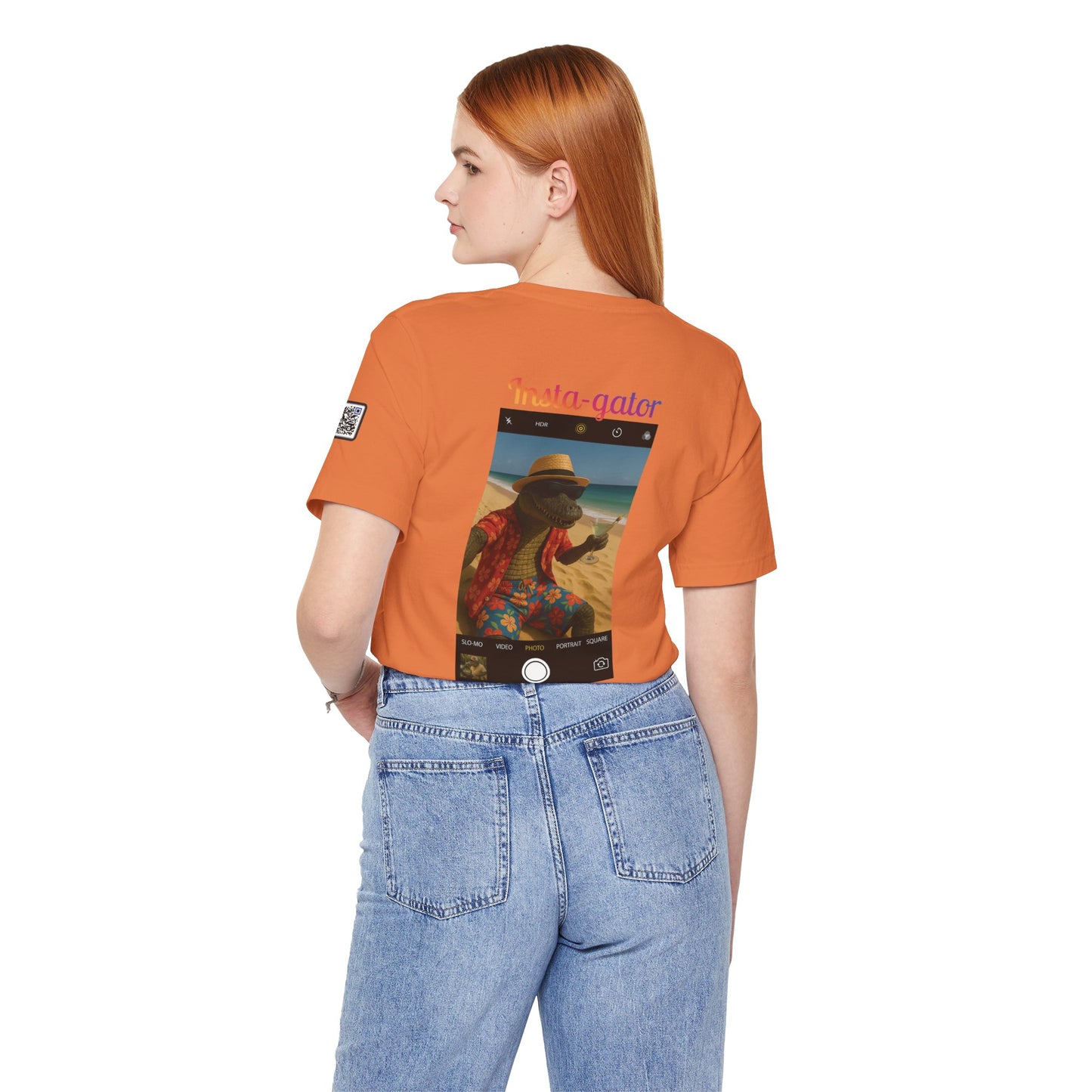 Insta-Gator Fun Unisex T-Shirt Style 2