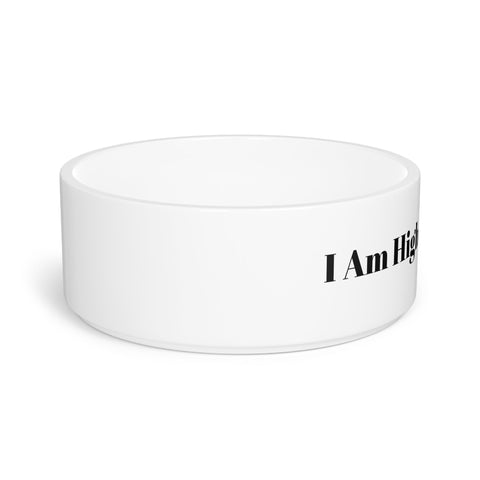 High Maintenance Pet Bowl
