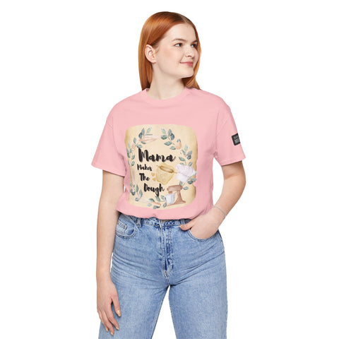 Momma Makes The Dough Short Sleeve Funny Cooking Shirt