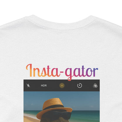 Insta-Gator Fun Unisex T-Shirt Style 2