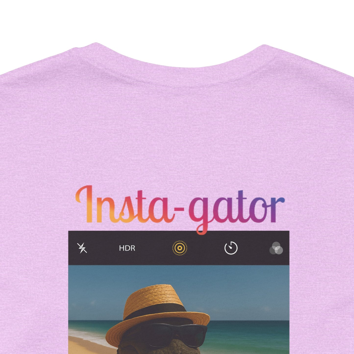 Insta-Gator Fun Unisex T-Shirt Style 2