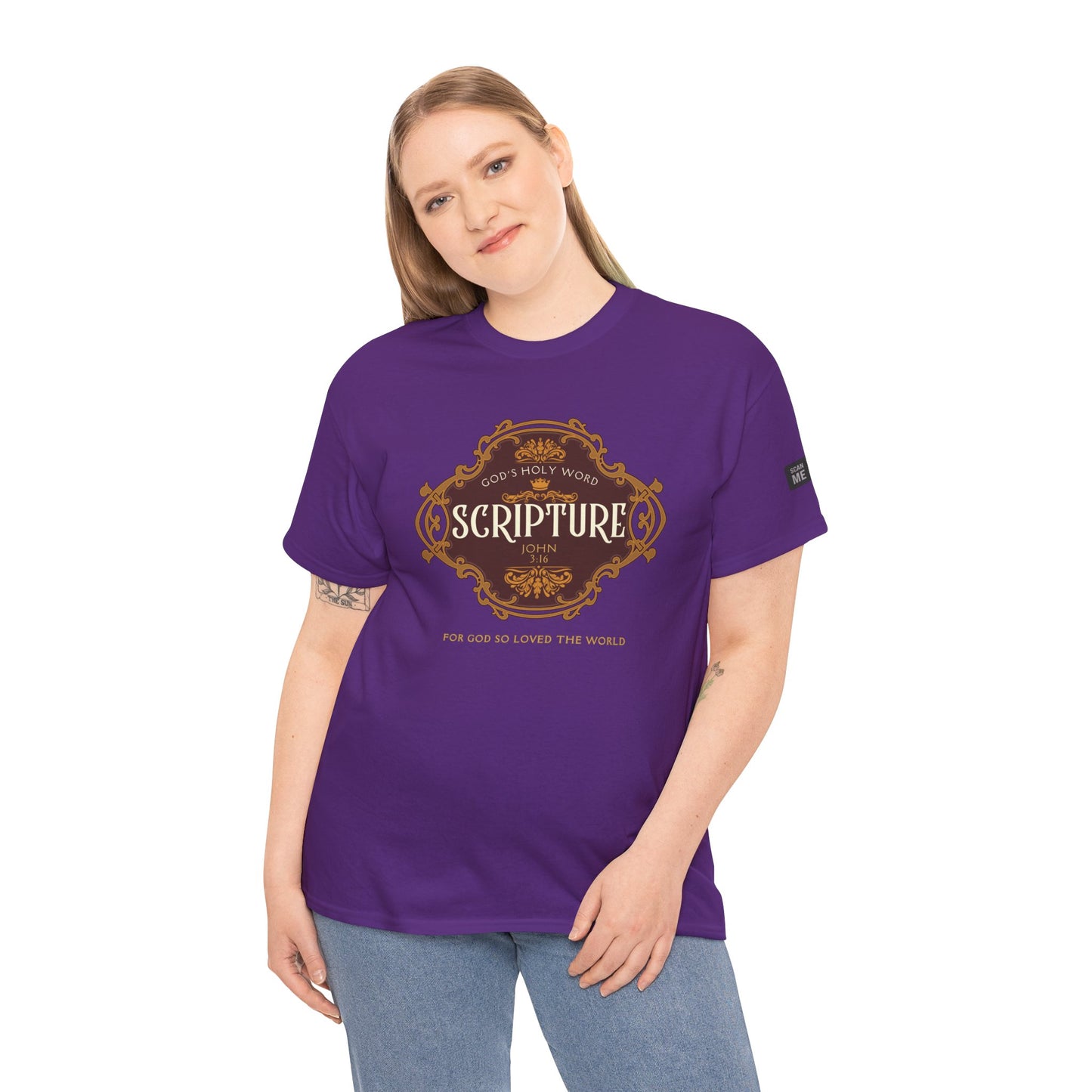 Scripture Collection – John 3:16 “For God So Loved the World” T-Shirt