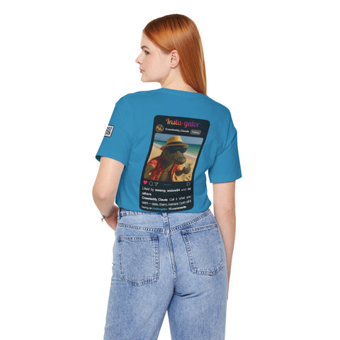 Insta-gator Fun Unisex T-Shirt Style 1