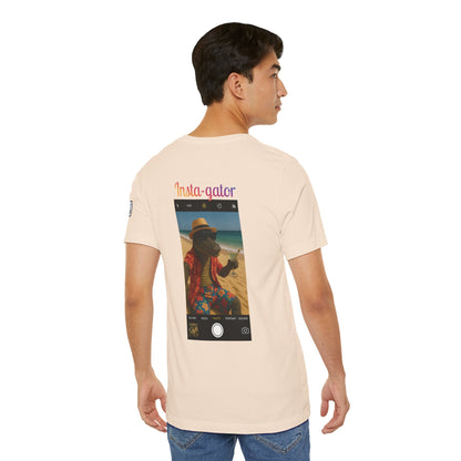 Insta-Gator Fun Unisex T-Shirt Style 2