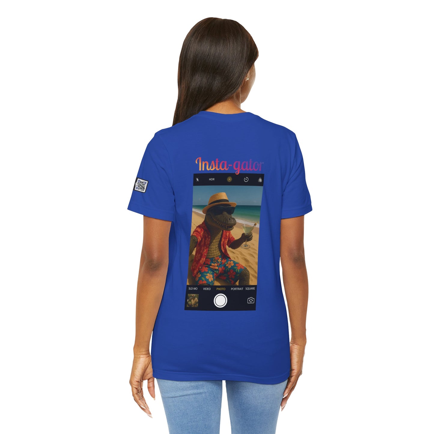 Insta-Gator Fun Unisex T-Shirt Style 2