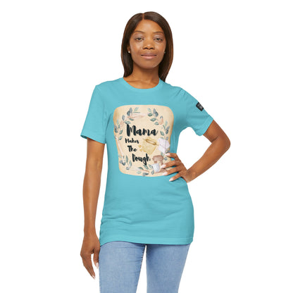 Momma Makes The Dough Short Sleeve Funny Cooking Shirt