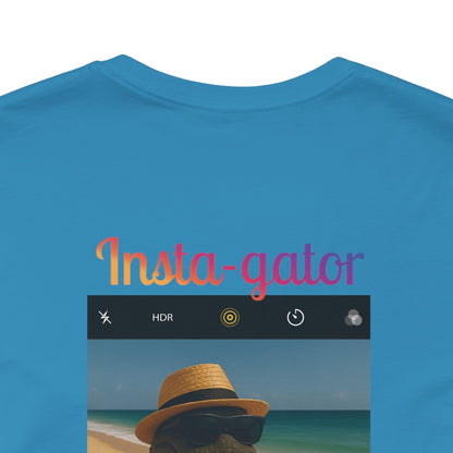 Insta-Gator Fun Unisex T-Shirt Style 2