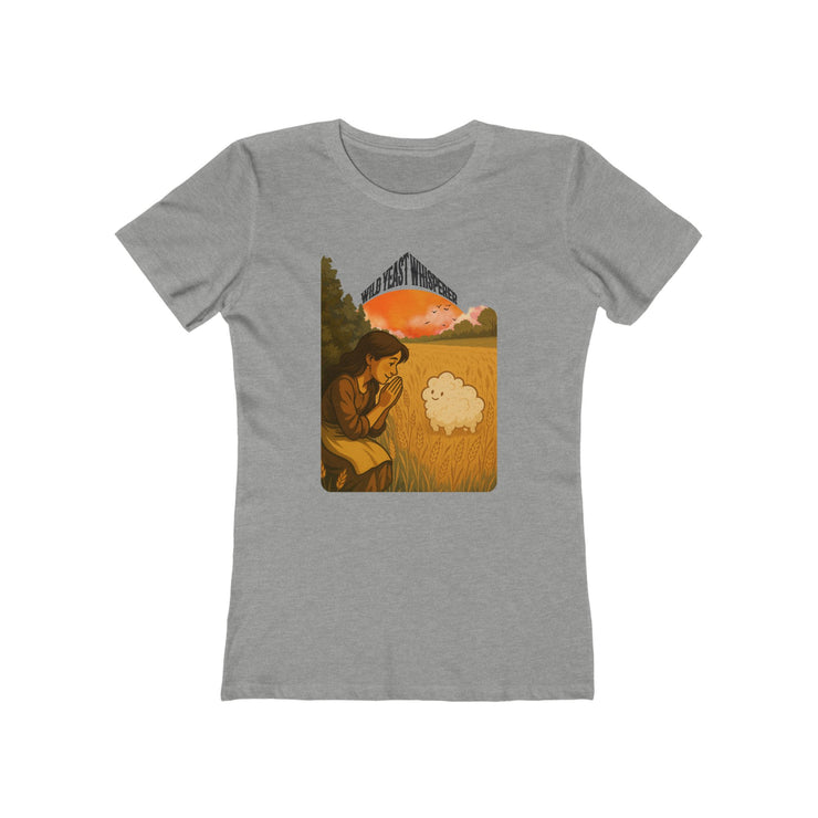 Wild Yeast Whisperer Womens Boyfriend Tee