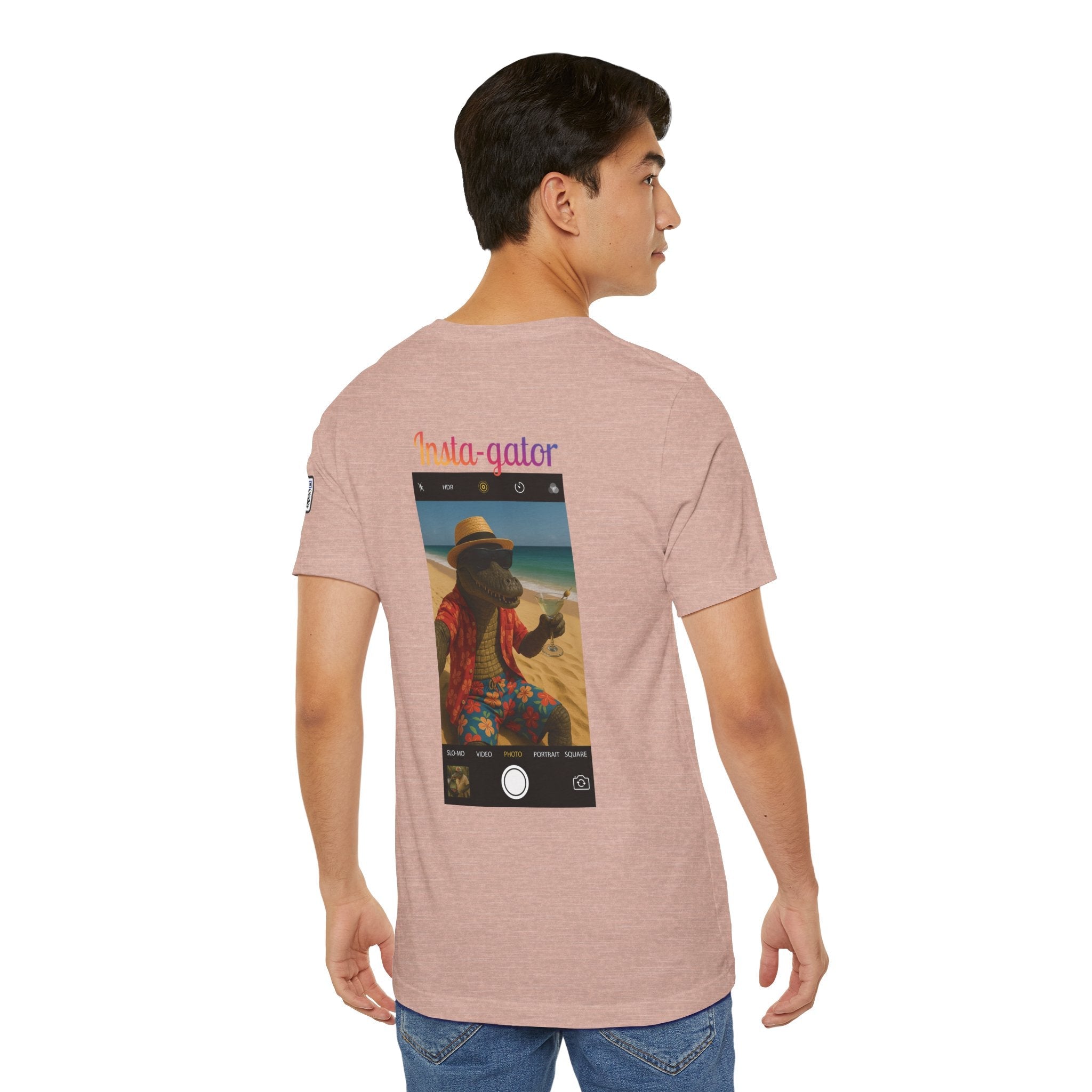 Insta-Gator Fun Unisex T-Shirt Style 2