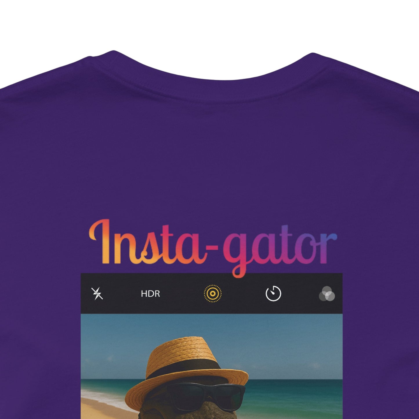 Insta-Gator Fun Unisex T-Shirt Style 2