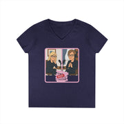 Sassy Ladies' V-Neck T-Shirt, Funny Tee, Gifts for Friends, Birthday Shirt, Retro Vibe, Mother's Day Gift