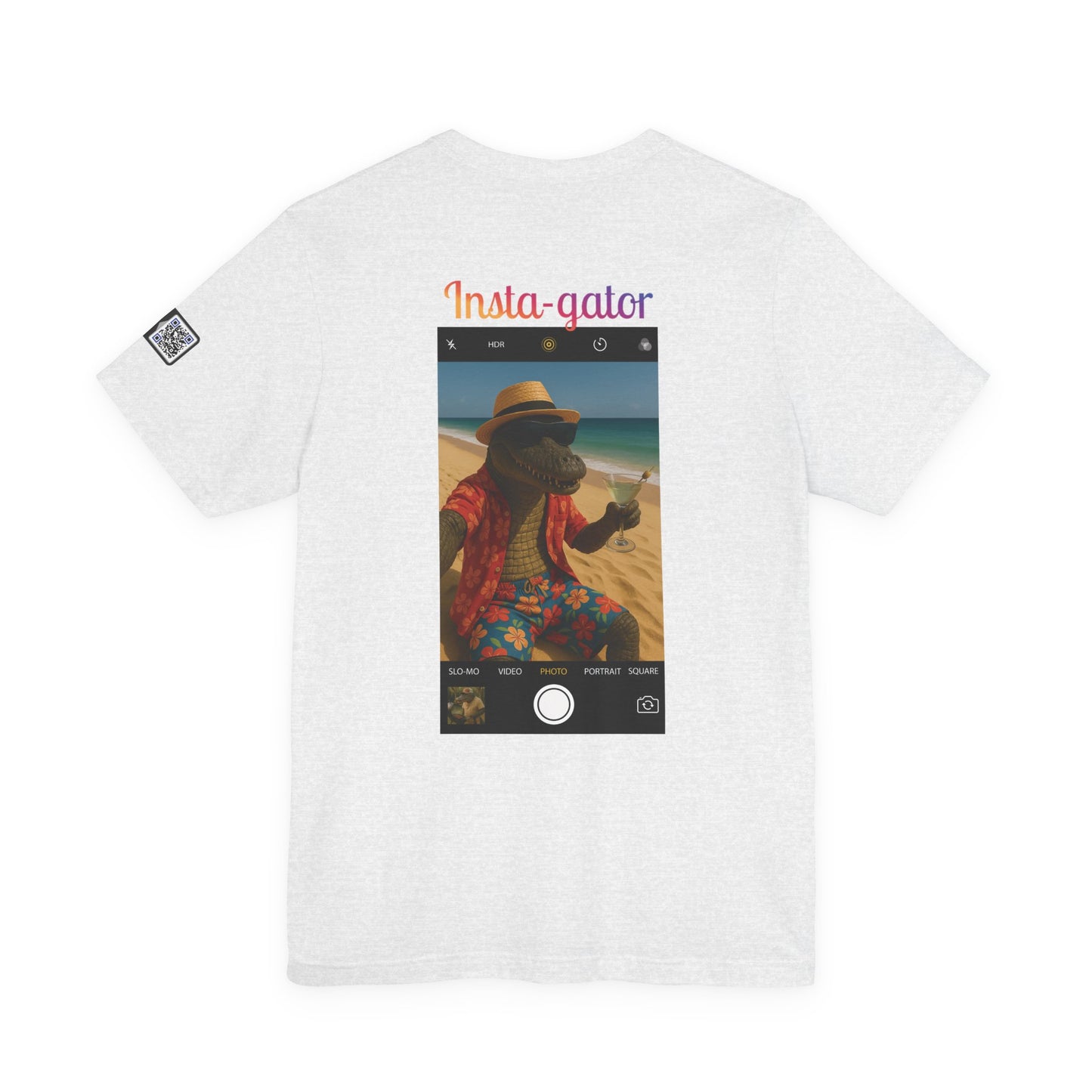 Insta-Gator Fun Unisex T-Shirt Style 2