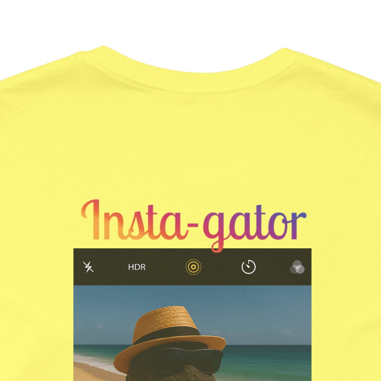 Insta-Gator Fun Unisex T-Shirt Style 2