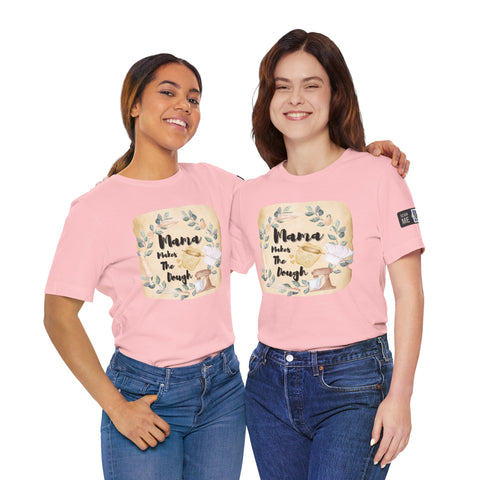 Momma Makes The Dough Short Sleeve Funny Cooking Shirt