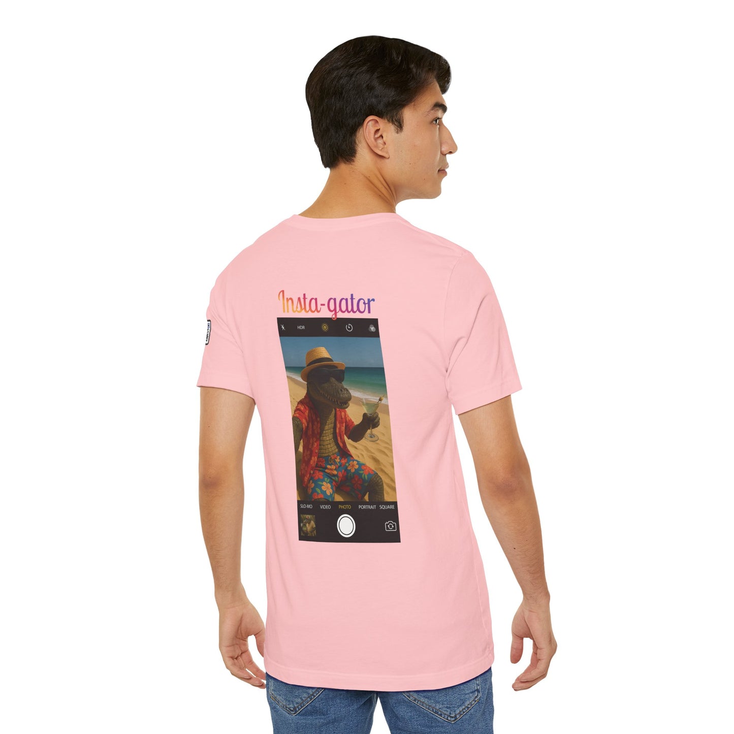 Insta-Gator Fun Unisex T-Shirt Style 2