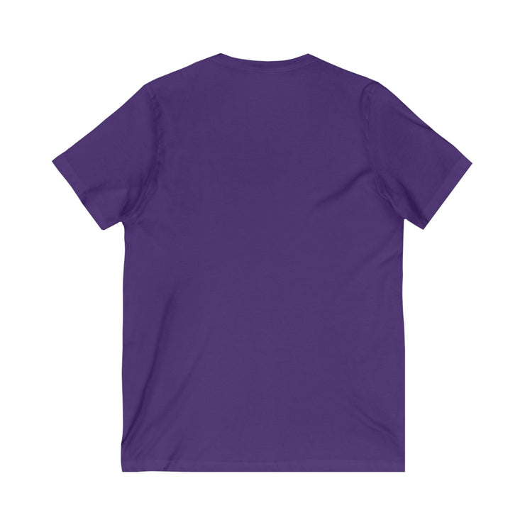Purple "Baking Enthusiast" V-Neck Tee - "It&
